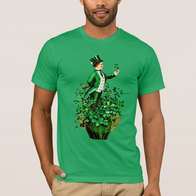 Lycklig saint patrick's day! t shirt (Framsida)