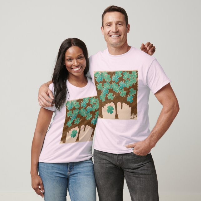Lycklig saint patrick's day! t shirt (Unisex)