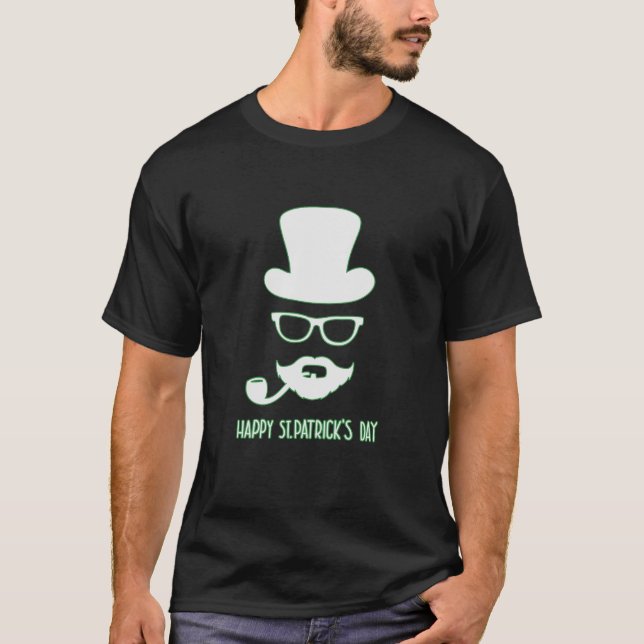 Lycklig saint patrick's day! t shirt (Framsida)