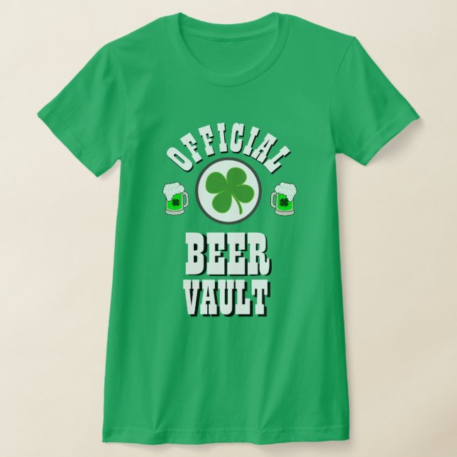 Lycklig Saint Patricks Day T-Shirt Gift Idea (Laydown)