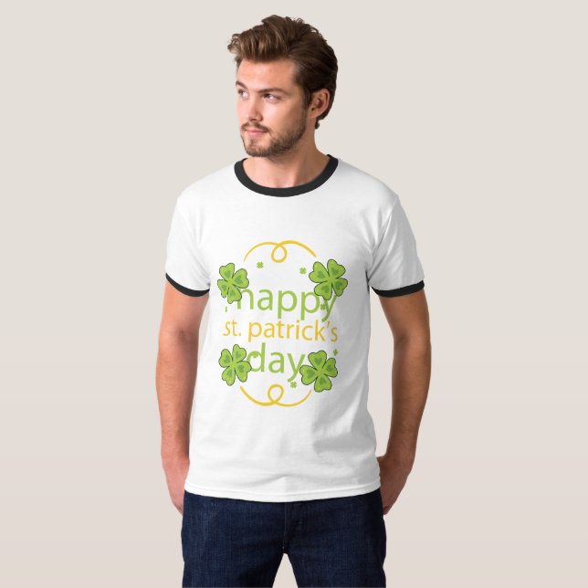 Lycklig saint patrick's day! tröja (Hel framsida)