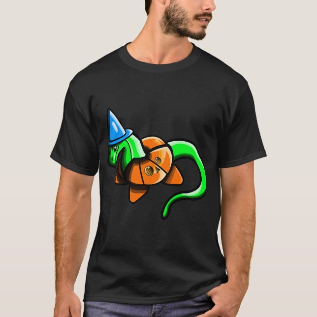 Lycklig Samhain! T Shirt (Framsida)