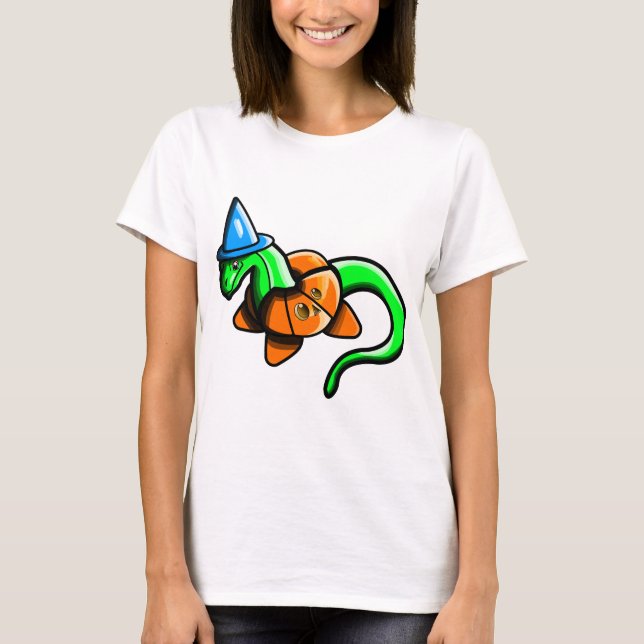 Lycklig Samhain! T Shirt (Framsida)