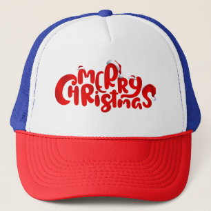 Lycklig Santa Design Keps