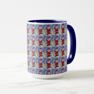 Lycklig Santa Mugg