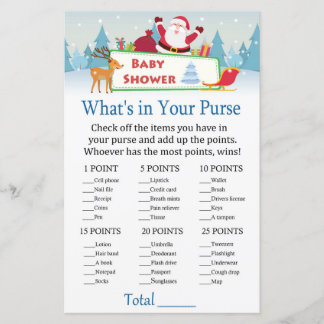 lycklig Santa What's in your purse match