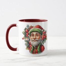 Lycklig Santa's Elf Mugg
