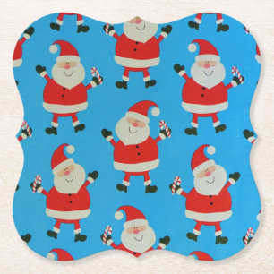 Lycklig Santas Underlägg Papper