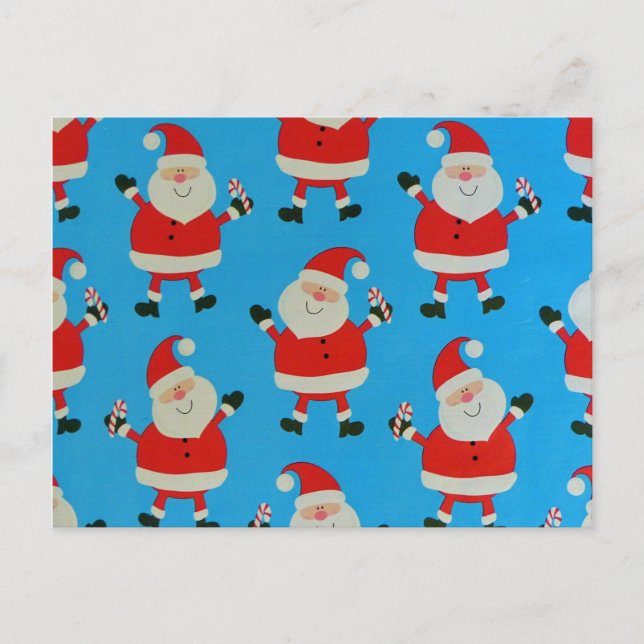 Lycklig Santas Vykort (Framsida)