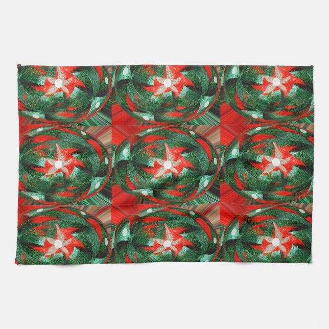 Lycklig-säsongen Kökshandduk (Horisontell)