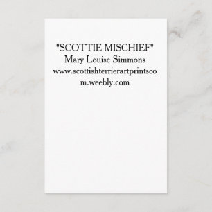 LYCKLIG SCOTTIE BIRTHDAY KORT