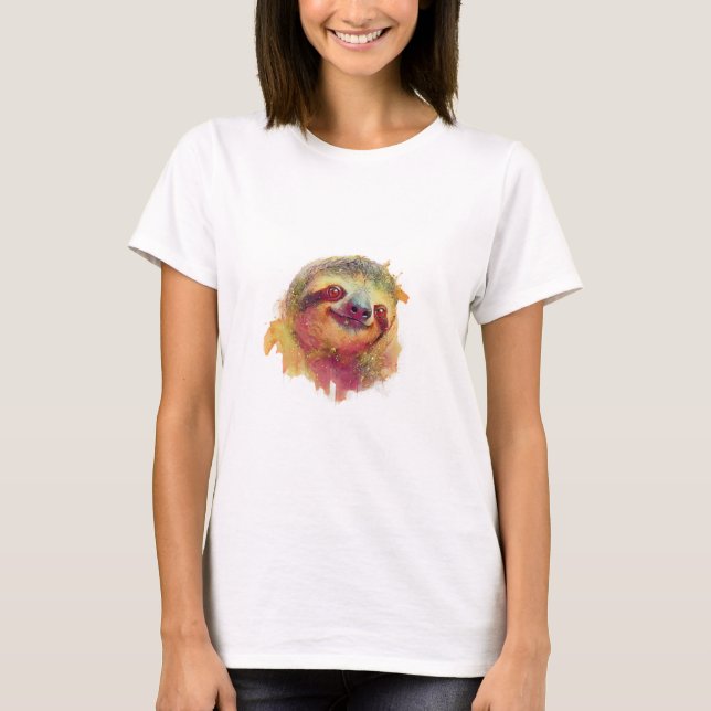 Lycklig Sengångare T Shirt (Framsida)