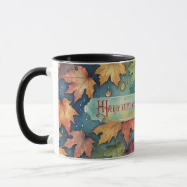 Lycklig september mugg