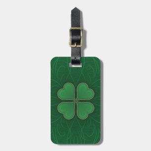 Lycklig Shamrock Bagagebricka