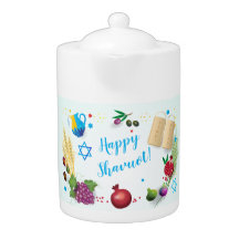 Lycklig SHAVUOT dekorativ dekorativ dekorativ sju