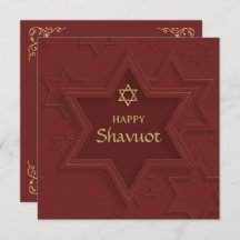 Lycklig Shavuot Elegant