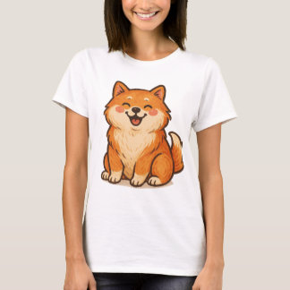 Lycklig Shiba Hund - Ljud av handdränkta sällskaps T Shirt