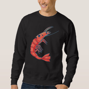 Lycklig Shrimp Lång Ärmad Tröja