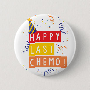 Lycklig sist Chemo! Knapp