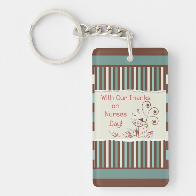 Lycklig sjukdag, Cute Bird på Rand (Framsidan)