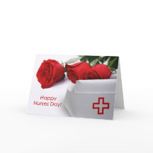 Lycklig sjukdag. Röd ros och sjukförsäkringskassan