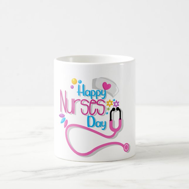 Lycklig sjukdag T-Shirt Kaffemugg (Center)