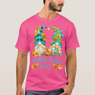 Lycklig sjunker alla nomier med knumpkin för höste t shirt
