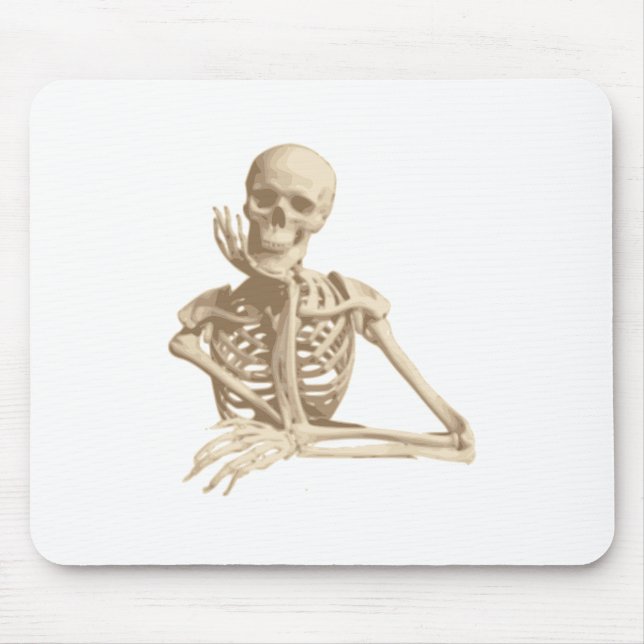 Lycklig Skeleton Musmatta (Framsidan)