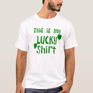 Lycklig skjorta tee shirt