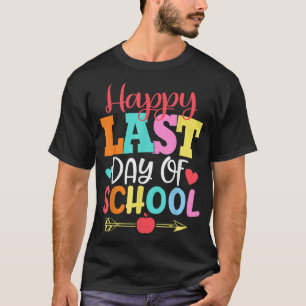 Lycklig: Skola T-Shirt Studenter och Teac, förra d