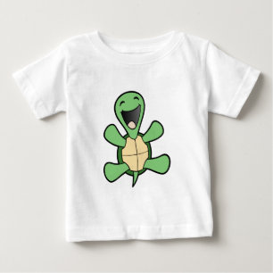 Lycklig sköldpadda tee shirt