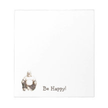 Lycklig skrattade lycka till Buddha