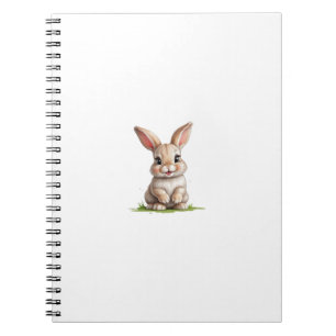 Lycklig Slime-Covered Bunny Anteckningsbok