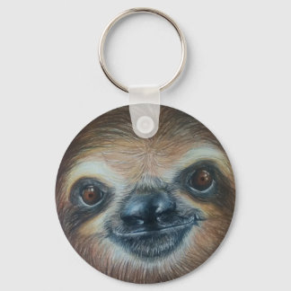 LYCKLIG SLOTH-NYCKELRINGEN! NYCKELRING