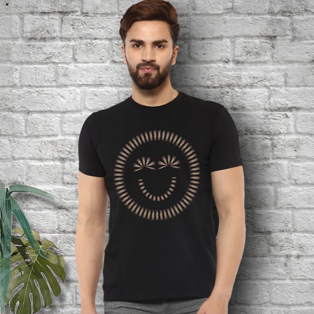 Lycklig Smile Ansikte T-Shirt (Skapare uppladdad)