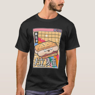 Lycklig Smore Digital Japan Stil 80S Otaku Anime V T Shirt