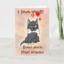 Lycklig Snack Cairn Terrier Hund Valentine Day Car