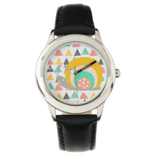 Lycklig Snigel om Triangles Armbandsur