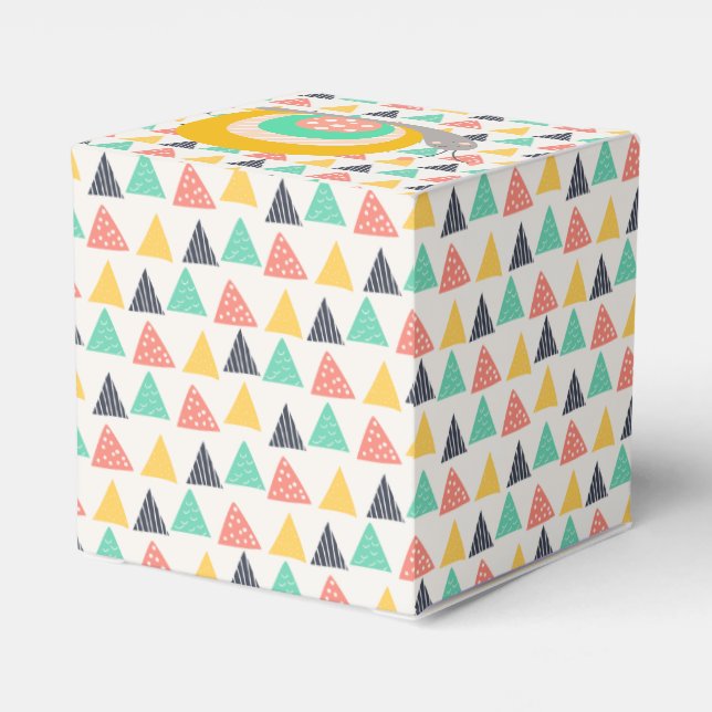 Lycklig Snigel om Triangles Presentaskar (Baksidan Sidan)