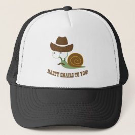 Lycklig Snigel till dig! Keps