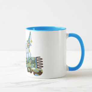 Lycklig snö dagar Mugg
