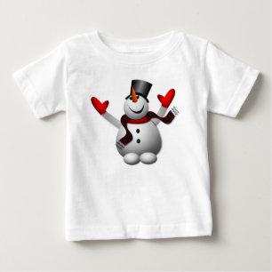Lycklig Snögubbe Tee