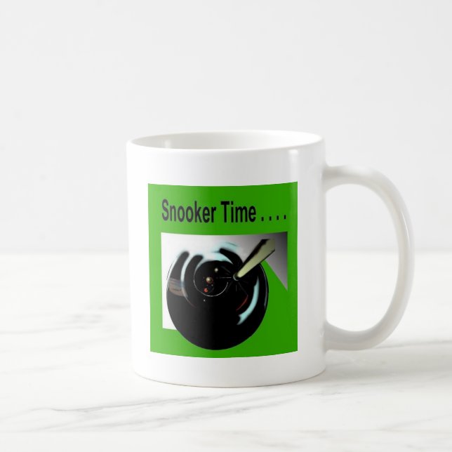 Lycklig Snooker Kaffemugg (Höger)