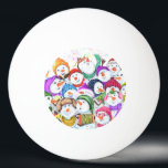 Lycklig Snowmans God jul Party Funny Teckning Pingisboll<br><div class="desc">Lycklig Snowmans God jul Party Funny Teckning Tecknad Firande - Välj / lägg till din unika text / teckensnitt / Färg - Gör din Snögubbearna gåva - Ändra storlek och flytta eller ta bort och lägg till Speciell / bild med anpassning inslag! - Teckning och MJÖLKS UTFORMNING. Du kan också...</div>