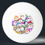 Lycklig Snowmans God jul Party Funny Teckning Pingisboll<br><div class="desc">Lycklig Snowmans God jul Party Funny Teckning Tecknad Firande - Välj / lägg till din unika text / teckensnitt / Färg - Gör din Snögubbearna gåva - Ändra storlek och flytta eller ta bort och lägg till Speciell / bild med anpassning inslag! - Teckning och MJÖLKS UTFORMNING. Du kan också...</div>