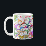 Lycklig Snowmans julkaffe Mugg<br><div class="desc">Kaffe koppar med Lycklig Snowmans God jul Party Funny Teckning Firande Snögubbe - eller Välj / lägg till din unika text / teckensnitt / Tecknad - Gör din Färgerna Speciell-gåva - Ändra storlek och flytta eller ta bort och lägg till Mugg / bild med anpassning inslag ! - Teckning och...</div>