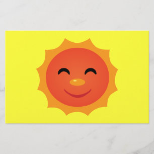 Lycklig Sol Brevpapper