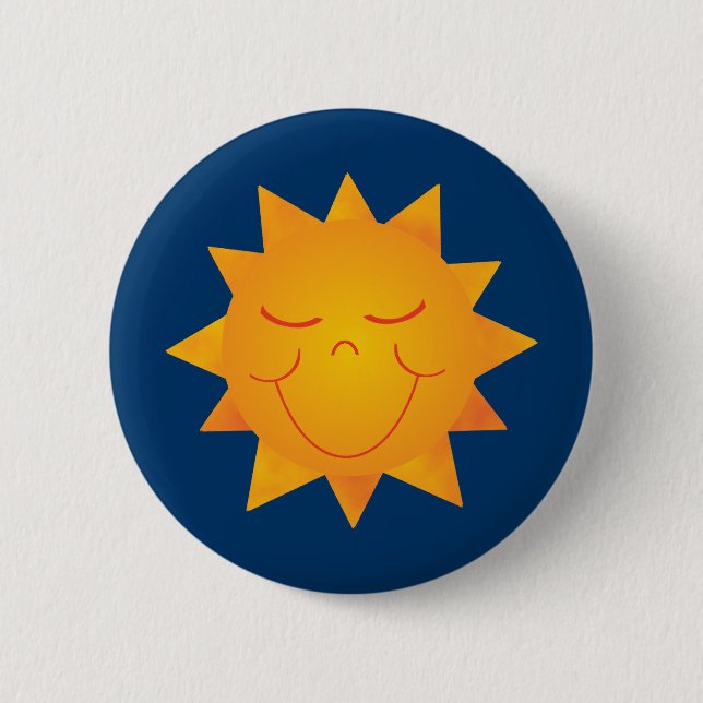 Lycklig Sol Knapp (Framsida)
