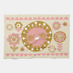 Lycklig Sol Tea Towel Kökshandduk