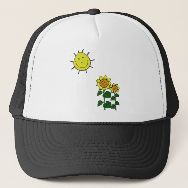 Lycklig Sol Truckerkeps (Framsida)